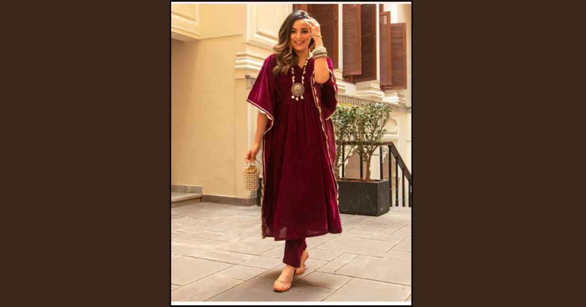 Embrace the Winter Season with Velvet Kurta Sets