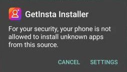 GetInsta Apk Installer