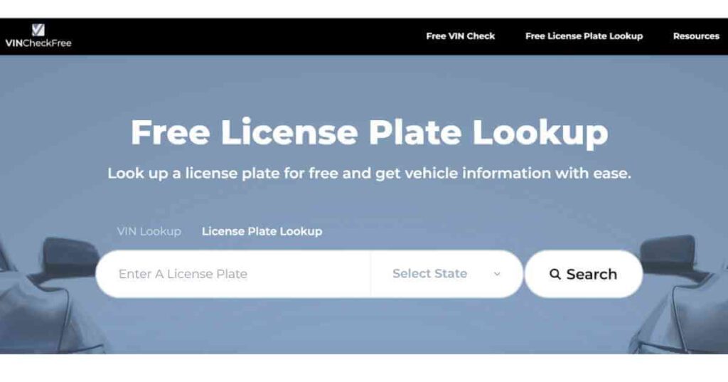 VIN Check Free